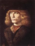 PREDIS, Ambrogio de Portrat of a young man USA oil painting artist